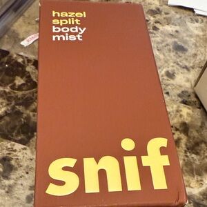 NWT Snif Hazel Split Body Mist 2.5 fl oz